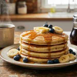 Receita Panqueca Americana Clássica
