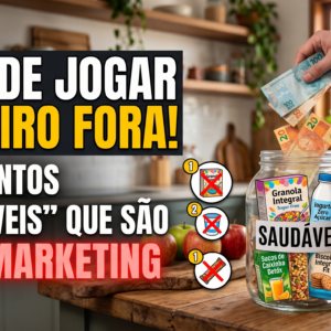 Pare de Jogar Dinheiro Fora! 5 Alimentos ‘Saudáveis’ que São PURO Marketing