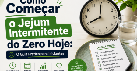 Como Começar o Jejum Intermitente do Zero Hoje: O Guia Prático para Iniciantes